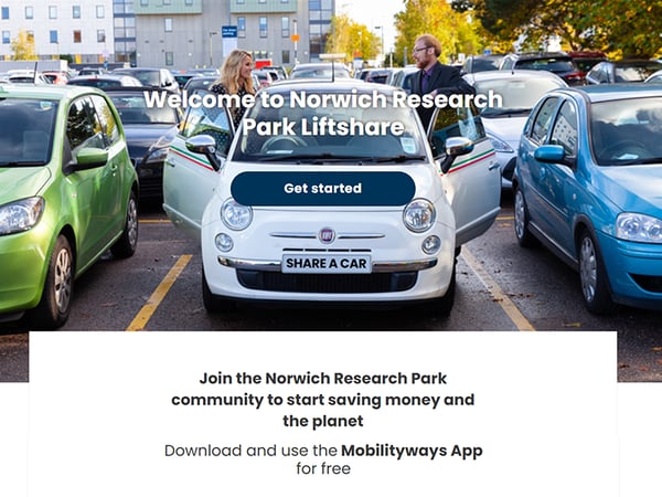 Liftshare web image